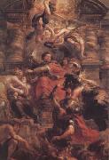 Peter Paul Rubens The Peaceful Reign of King Fames i (mk01) USA oil painting artist